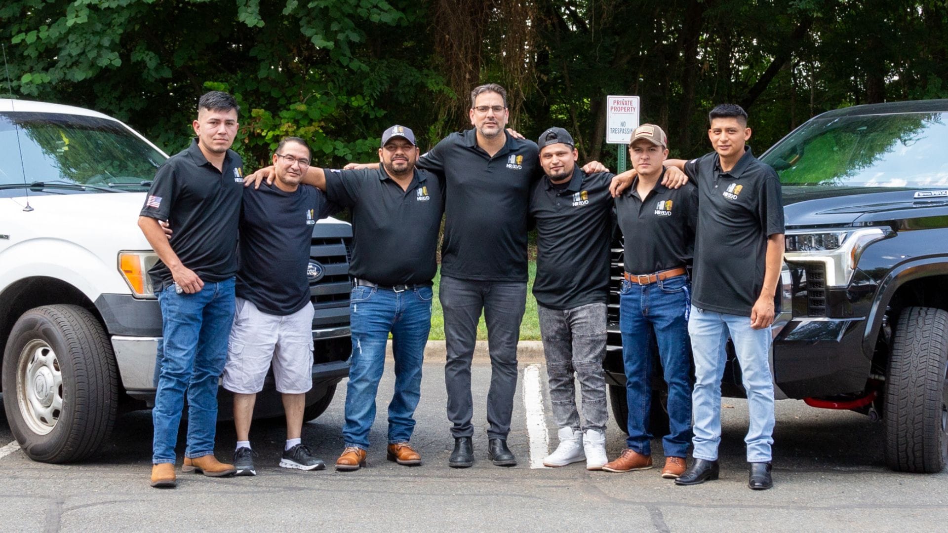 HR BLVD trucks